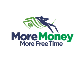 More Money More Free Time logo design by M J