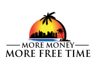 More Money More Free Time logo design by AamirKhan