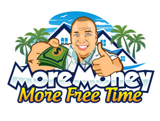 More Money More Free Time logo design by AamirKhan