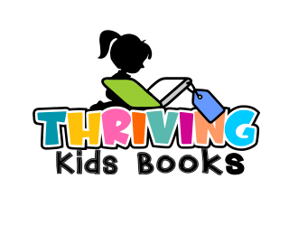 Thriving Kids Books logo design by M J