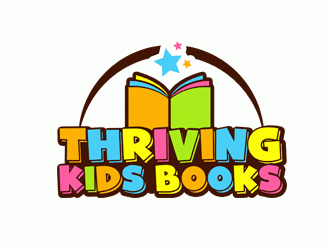 Thriving Kids Books logo design by Bananalicious