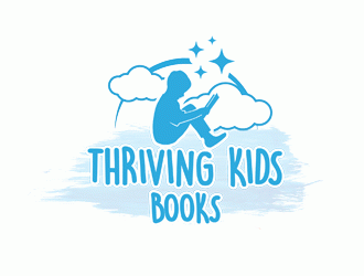 Thriving Kids Books logo design by Bananalicious