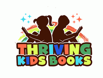 Thriving Kids Books logo design by Bananalicious