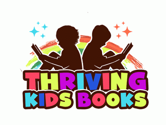 Thriving Kids Books logo design by Bananalicious