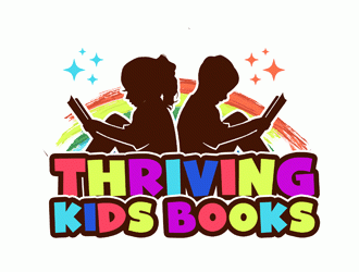 Thriving Kids Books logo design by Bananalicious