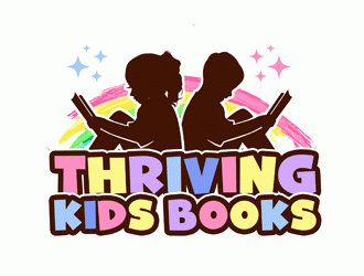 Thriving Kids Books logo design by Bananalicious