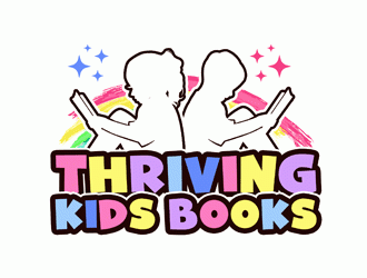 Thriving Kids Books logo design by Bananalicious