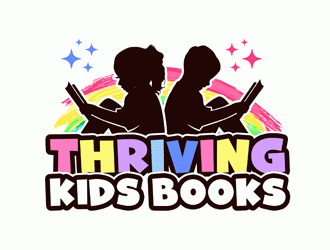 Thriving Kids Books logo design by Bananalicious
