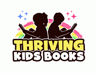 Thriving Kids Books logo design by Bananalicious