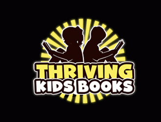 Thriving Kids Books logo design by Bananalicious
