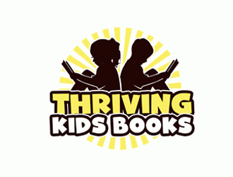 Thriving Kids Books logo design by Bananalicious