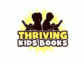 Thriving Kids Books logo design by Bananalicious