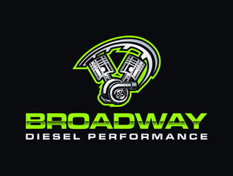 Broadway Diesel Performance logo design by Rizqy