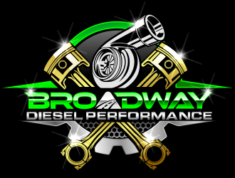 Broadway Diesel Performance logo design by bosbejo