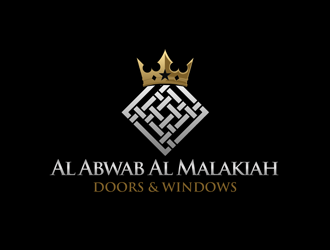 Al Abwab Al Malakiah Doors & Windows logo design by kunejo
