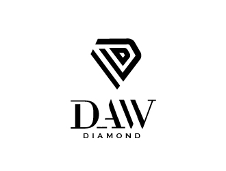 Daw Diamond Co. logo design by Foxcody