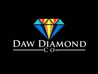 Daw Diamond Co. logo design by AamirKhan