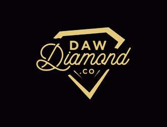 Daw Diamond Co. logo design by Bananalicious