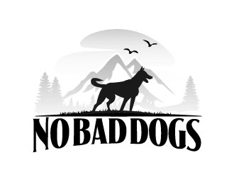 No Bad Dogs logo design by AamirKhan