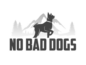 No Bad Dogs logo design by AamirKhan
