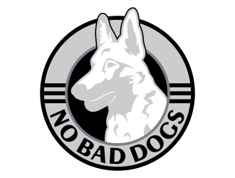 No Bad Dogs logo design by Kruger