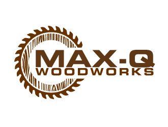 Max-Q Woodworks logo design by AamirKhan