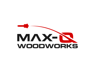 Max-Q Woodworks logo design by sargiono nono