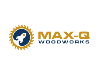 Max-Q Woodworks logo design by lexipej