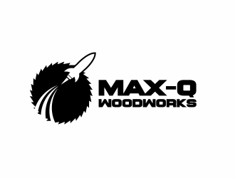 Max-Q Woodworks logo design by serprimero