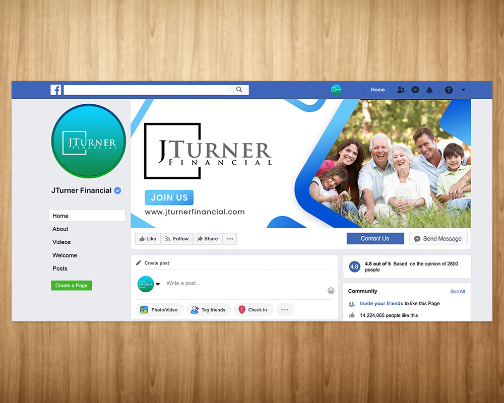 JTurner Financial logo design by MastersDesigns