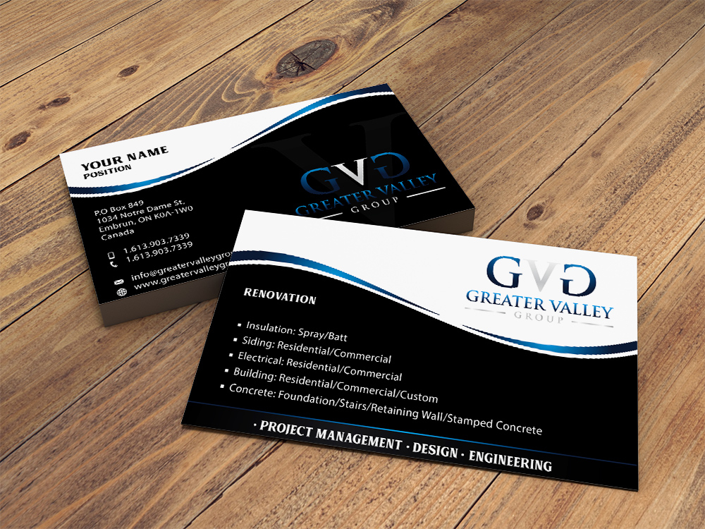 Greater Valley Group (GVG) logo design by Sofia Shakir
