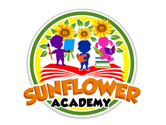 Sunflower Academy logo design by ingepro
