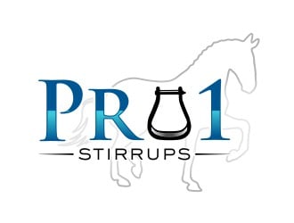 Pro1 Stirrups logo design by AnandArts
