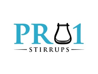 Pro1 Stirrups logo design by AnandArts