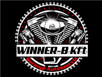 WINNER-B Kft. - Baranyi Autószervíz logo design by Suvendu