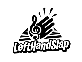 LeftHandSlap logo design by adm3