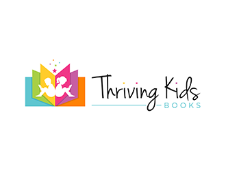 Thriving Kids Books logo design by ndaru