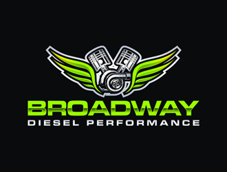 Broadway Diesel Performance logo design by Rizqy