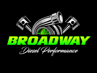 Broadway Diesel Performance logo design by pollo