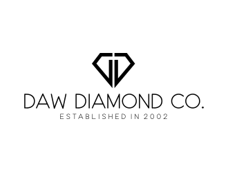 Daw Diamond Co. logo design by GassPoll