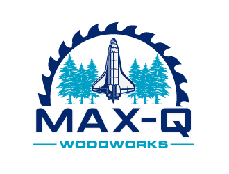 Max-Q Woodworks logo design by axel182