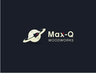 Max-Q Woodworks logo design by Susanti