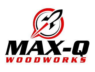 Max-Q Woodworks logo design by AamirKhan