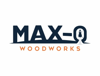 Max-Q Woodworks logo design by Mardhi