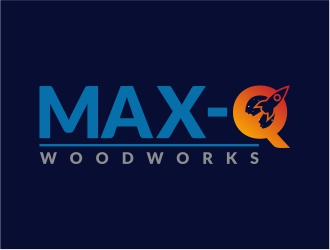 Max-Q Woodworks logo design by Alfatih05
