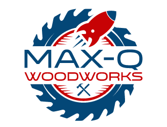 Max-Q Woodworks logo design by akilis13