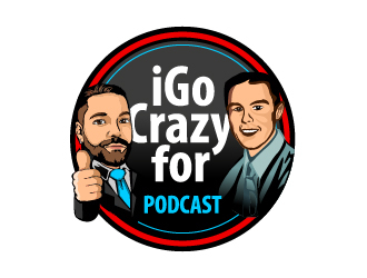 iGoCrazyFor Podcast logo design by josephope