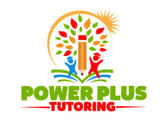 Power Plus Tutoring logo design by AamirKhan