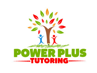 Power Plus Tutoring logo design by AamirKhan