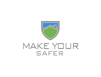 Make Your Home Safer logo design by bougalla005